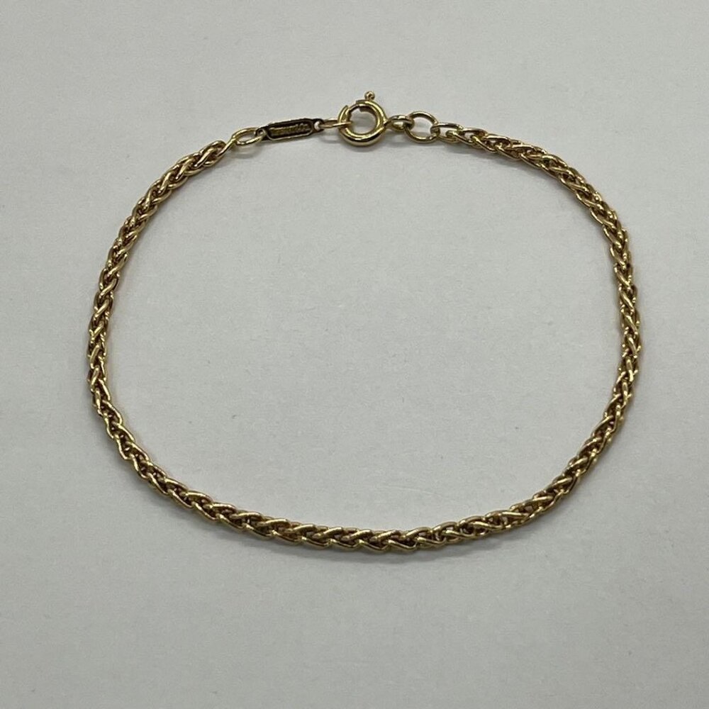 Tiffany & Co Small Braid Bracelet YG 750